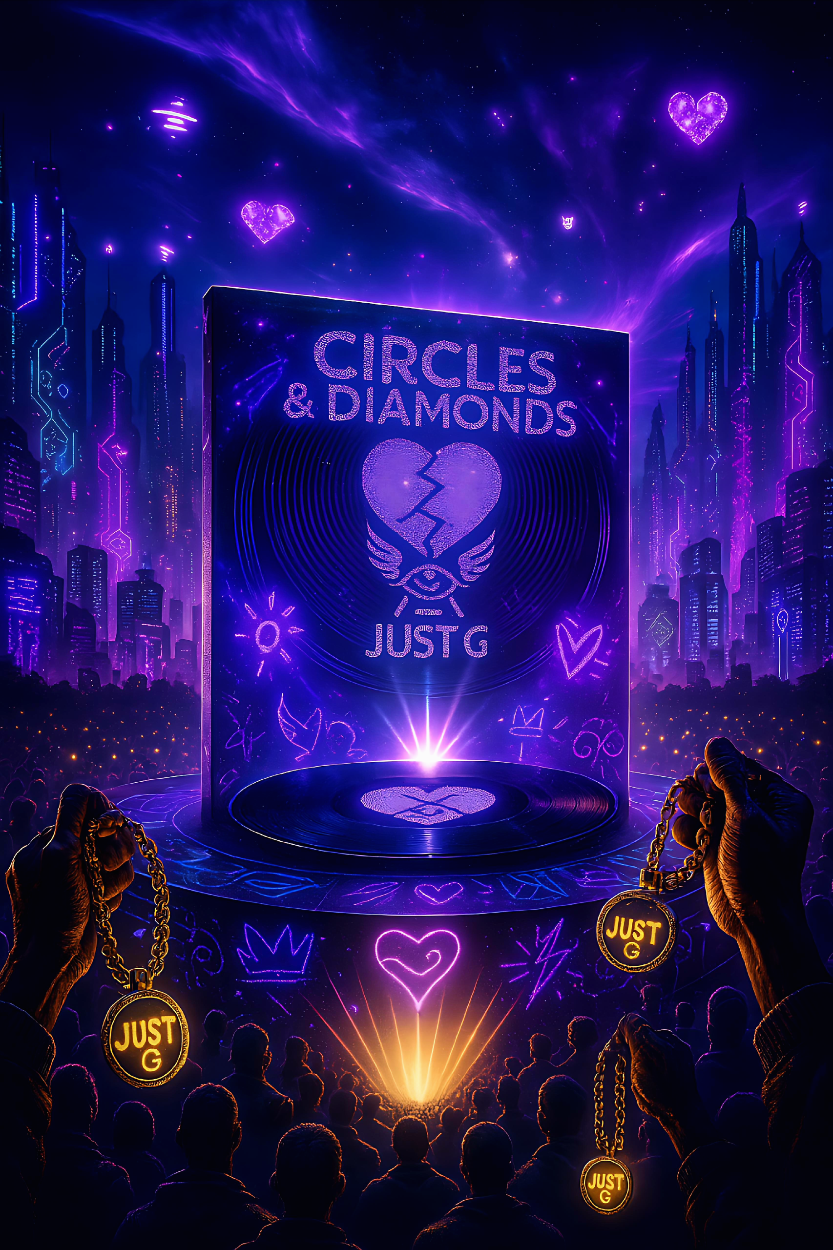 CIRCLES AND DIAMONDS BY JUST G
